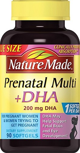 Complejo Multivitamínico Prenatal DHA Vitaminas Minerales Natura Made  607178917507 | eBay