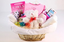 Little Girl Princess Gift Basket  Baby Shower  Care Items  Birthday Keepsakes