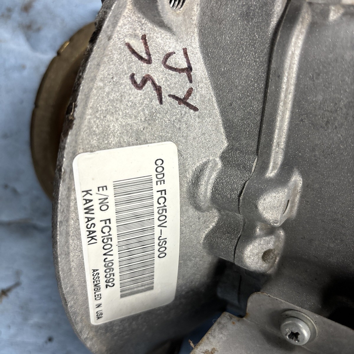 John Deere JX75 FC150V Kawasaki Motor Engine Runs | eBay