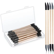 45PCS Sanding Sticks Matchstick Detailing Twigs for Plastic Models Wood Hobby