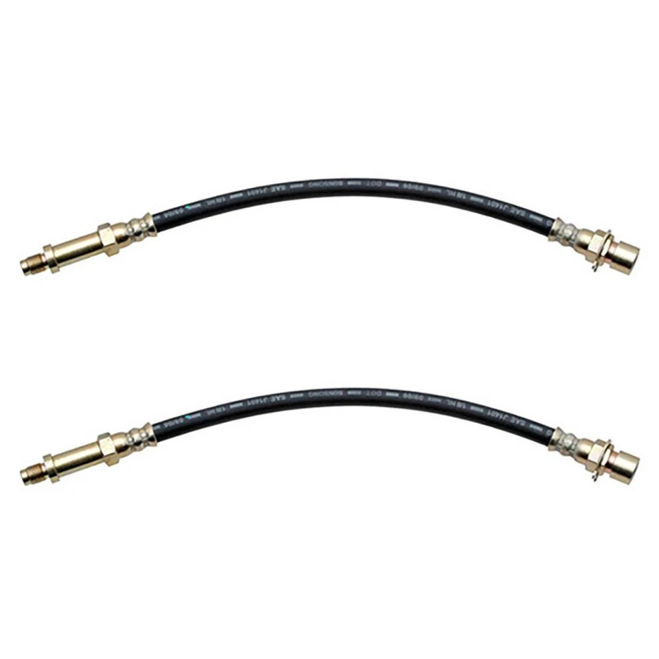 Juego de 2 mangueras de freno delanteras para panel Chevrolet C30 1960-1966 GMC 2500 1966 Foto 2 de 4