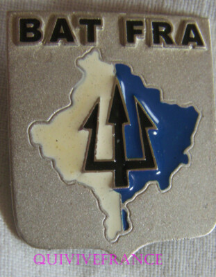 IN01100 - ABZEICHEN MULTINATIONALE TASK FORCE NORD, BAT FRA, 38mm