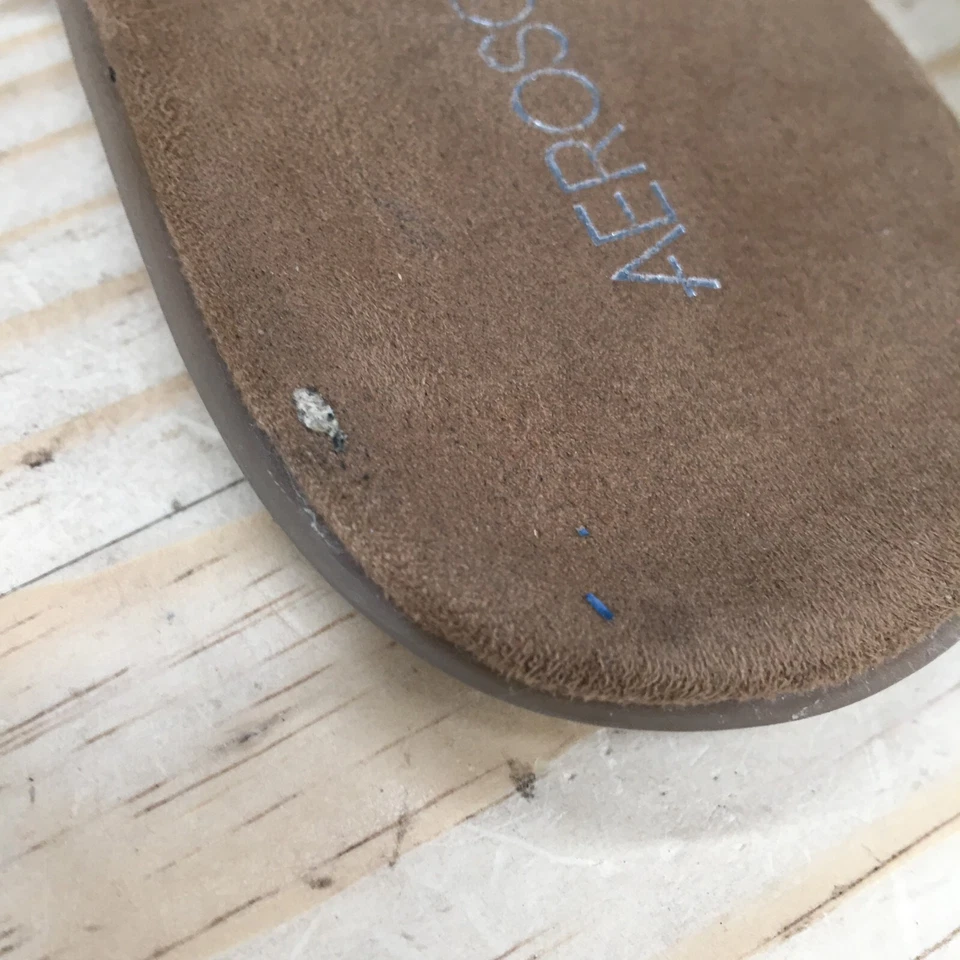 Sandalias Aerosoles Mujer 8.5 M Savvy Estampado Floral Sin Cordones Tanga Planas Multicolor Foto 4 de 4