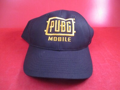 PUBG Mobile E3 Promotional Black Baseball Hat Cap PlayerUnknown's