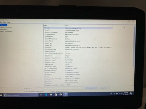 Dell Laptop Latitude E5430 14" w Intel Core i3-3110M 2.40GHz 4GB RAM 320GB HDD - Picture 5 of 12