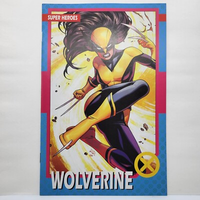X-Men Vol 6 #8 Wolverine Variant Russell Dauterman Trading Card Cover 2022 X-23