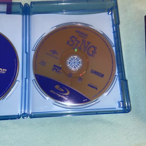 Sing Blu Ray Dvd Children Musical Animated 3 Mini Movies 2016 Idris Elba Reese - Picture 7 of 8