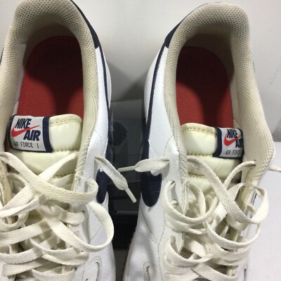 Nike Air Force 1 Shoes C10057-100 Size 13 White Obsidian Nike Air Force 1 Shoes C10057-100 Size 13 White Obsidian