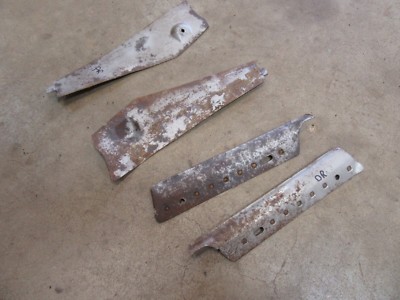 1961 Cadillac Fleetwood interior rear seat side body upholstery panel parts 