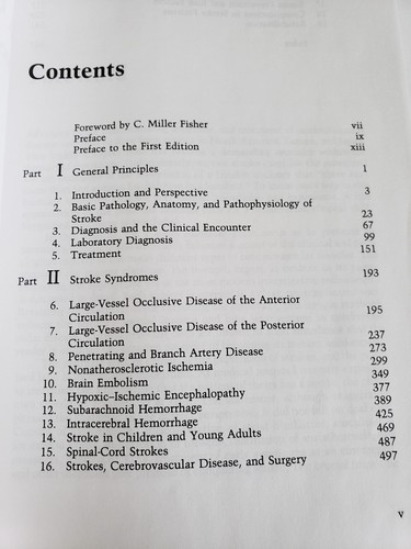 Stroke A Clinical Approach by Louis R. Caplan Second Edition Hardcover 1993 - Imagen 5 de 8
