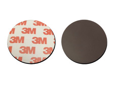 Self Adhesive Magnetic Discs Squares 3M Backing Flexible 50mm Multipole Rubber 