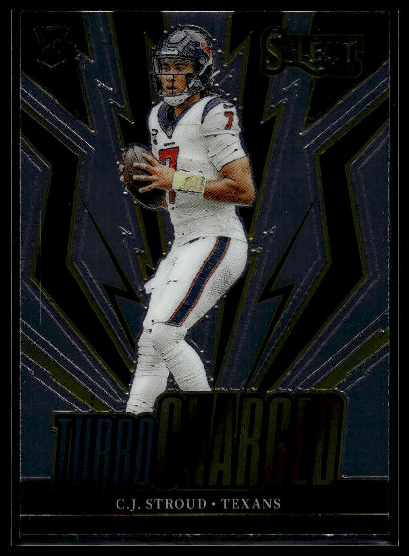 2023 Panini Select #TUR-CST C.J. Stroud Rookie Turbocharged