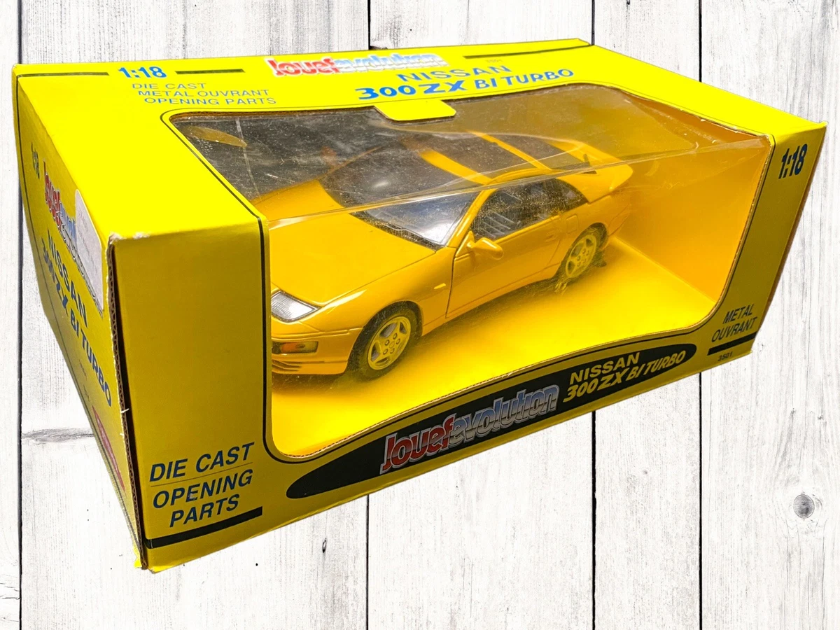 Nissan 300ZX Fairlady Z Bi Turbo RHD, Kyosho for Jouef Evolution, 1/18, Yellow.