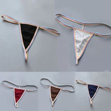 Sexy Panties  Knickers Underwear Thongs Low Waist See Through Breathable Bikini