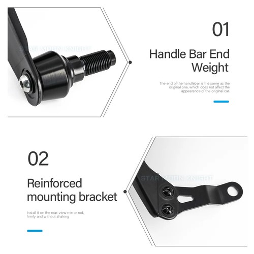Black Hand Guard Handle Protector Handguard For YAMAHA XT660Z XT 660Z Motorcycle - Bild 7 von 20