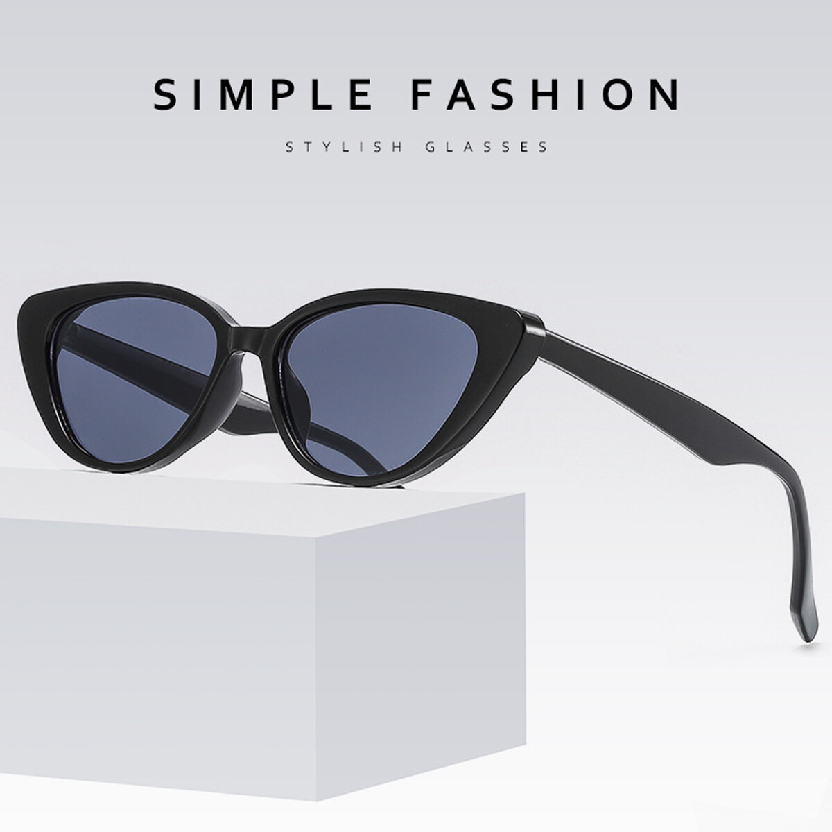 Cat Eye Sunglasses Lightweight Vintage Eye Protection Spice  display picture 1