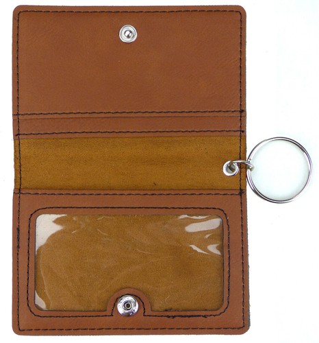 Cartera Llavero Girasol Grabado Láser Cuero sintético - Imagen 15 de 18