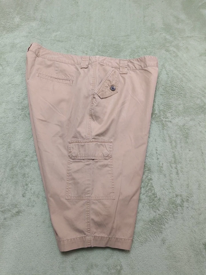 Lauren Ralph Lauren Shorts Women's 14W Tan Bermuda Casual Cotton Blend - Image 3 of 4
