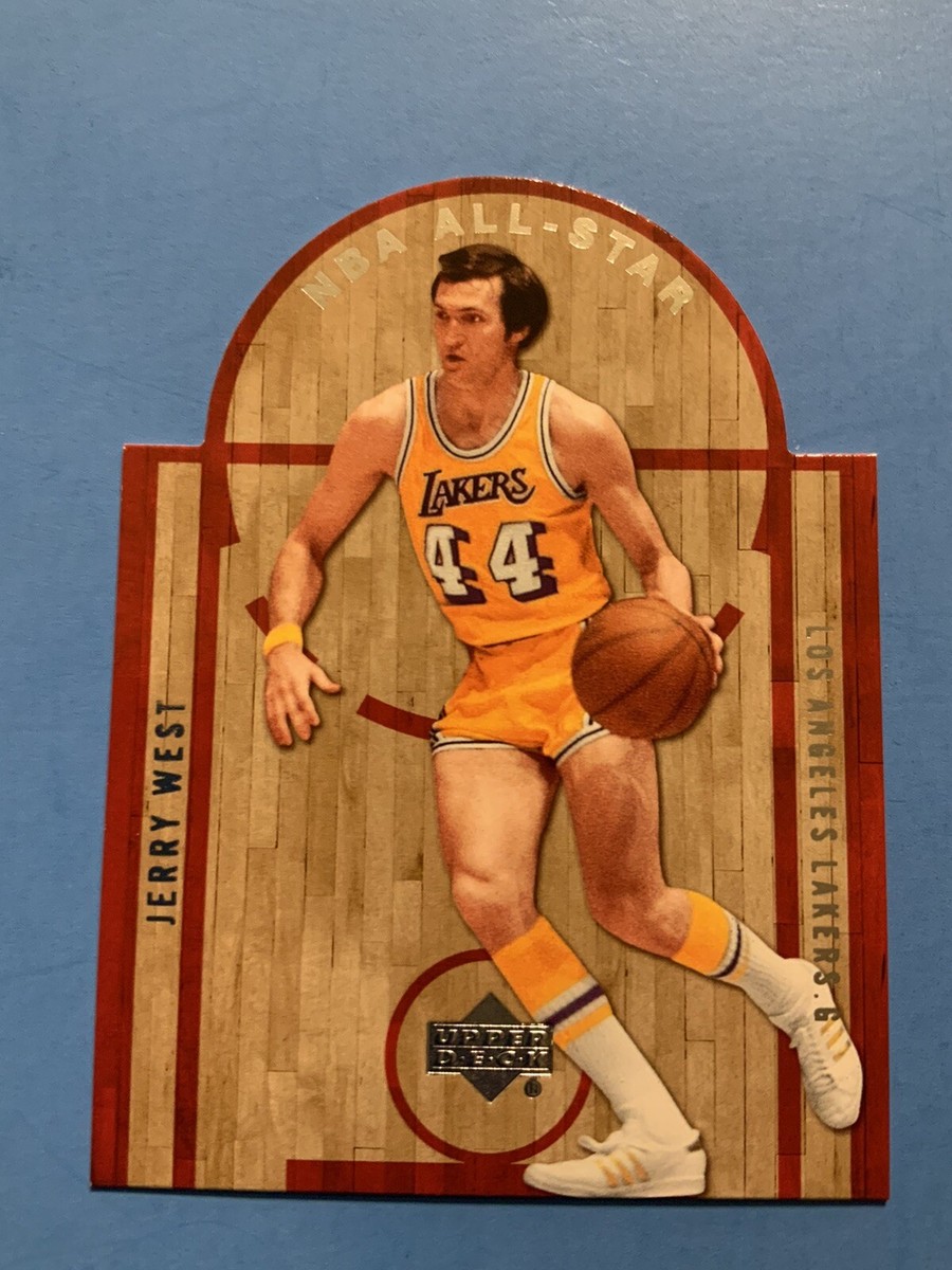 Jerry West 2007-08 Upper Deck NBA All-Star Die-Cut Insert #AS-23