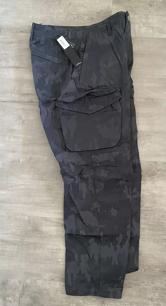 Supreme / Stone Island Reactive Ice Camo Ripstop Cargo Pant