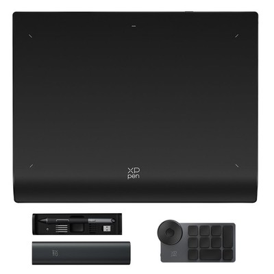 XPPen Wireless Drawing Tablet Deco Pro LW 2nd, 11 Inch Bluetooth Computer Graphi