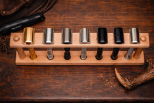 Wood 7 Day 7 Holes Multiple Safety Razor Storage Display Stand By