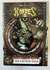 Warmachine Hordes: Trollbloods - 2016 Faction Deck PIP 91110