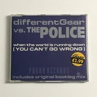 differentGear Vs. The Police – When The World Is Running Down CD Single EX/EX
