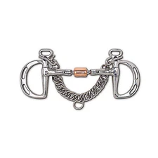 Toklat 3Pc Snaffle w/Cper Roll Uxeter Kimberwick 5