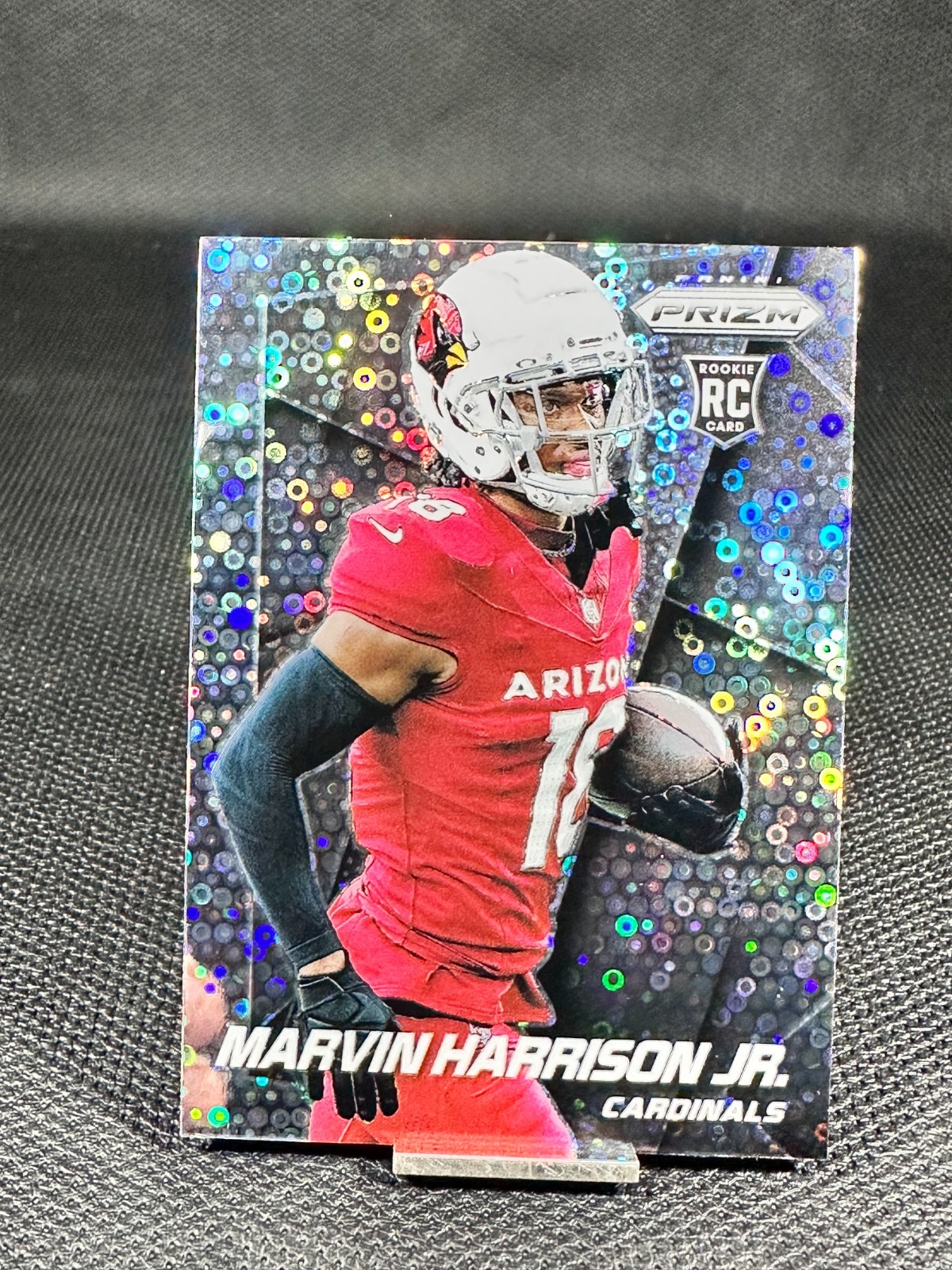 2024 Prizm Football  MARVIN HARRISON JR.  Flashback No Huddle Prizm  #4