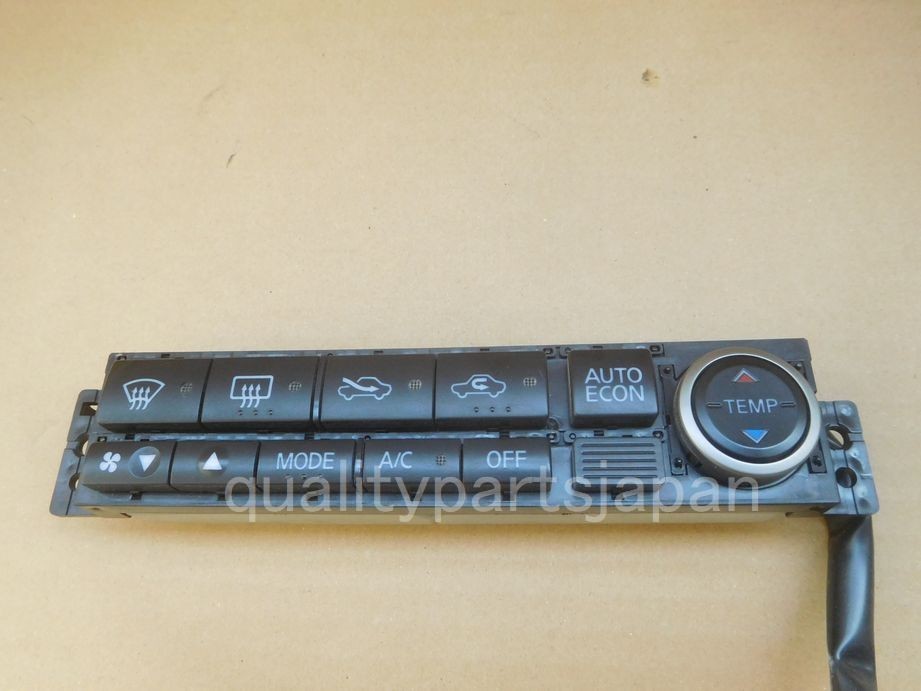 Nissan Skyline V35 AC Switch Climate Control INFINITI G35 2 DIN