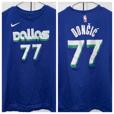 Nike NBA Dallas Mavericks Luka Doncic 22/23 City Edition Blue XXL