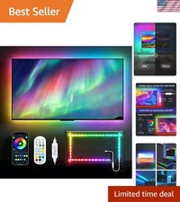 LED Lights for TV, 9.8FT RGB TV LED Backlight for 32-43 inch TVs, USB Strip L...