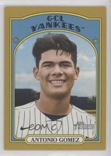 2021 Topps Heritage Minor League Edition Gold Border 8/18 Antonio Gomez 1lq2
