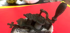 ANTIQUE GERMAN GESETZLICH GESCHUIZT CAST IRON CRANK GREEN BEAN FRENCHER SLICER — photo 4