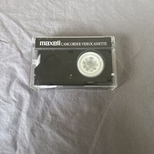 VHS-C Video Tape Blank Maxell TC-30 HGX-Gold Camcoder Video Tape