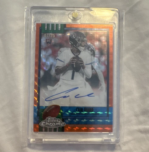 2025 Topps Chrome Cam Ward Superfractor (RAW)