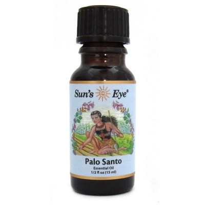 Palo Santo Essential Oil  (1/2 oz) by Sun's Eye NEW Essentials