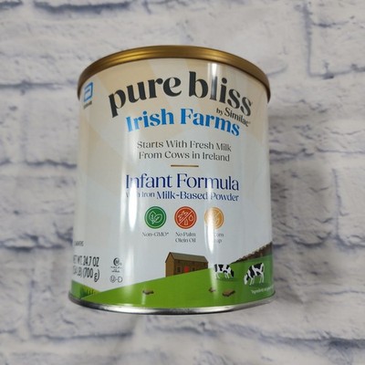 LOT OF 3 Pure Bliss Similac Irish Farms Infant Baby Formula 24.7 oz EXP 01/27