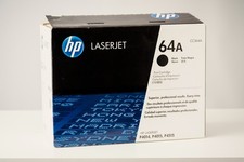 GENUINE HP 64A CC364A BLACK LASERJET TONER CARTRIDGE OEM NEW OPEN BOX