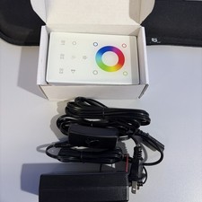 Duet DMX  Wireless RGB-W In-Wall Controller SA-CTRL-DMX-GLASS w/power supply
