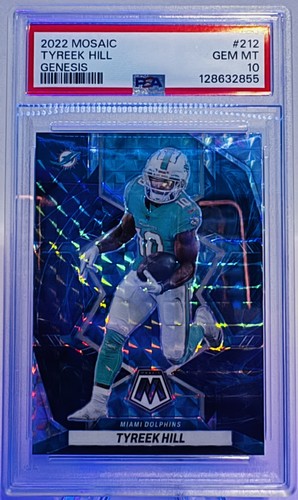 2022 Tyreek Hill Mosaic Genesis SSP PSA 10 💎🔥🐬 Gem Mint