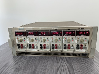 #ad 6 Tektronix PS5004 Precision Power Supply with 1 TM 5006 Mainframe $350.00