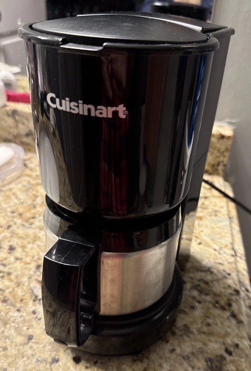 With Stainless-steel Carafe - Black