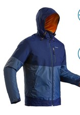 Giacca da sci Quechua Decathlon uomo pioggia inverno trekking escursionismo blu navy taglia M usata in ottime condizioni