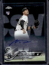 2018 Topps Chrome Nicky Delmonico Auto RC #RA-ND White Sox Rookie
