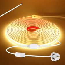 220V Neon COB LED Strip Lights Flexible Selfadhesive Tape Lights Waterproof IP67