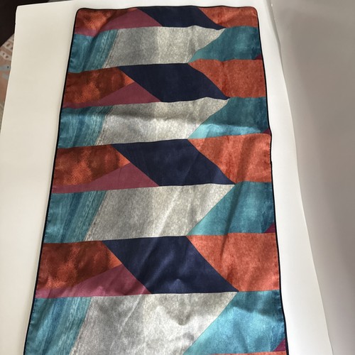 West Elm Abstract Geoscape Pillow Cover 14x26 - Picture 3 of 7