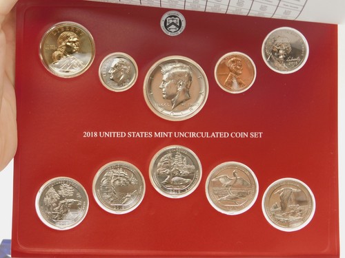 2018 UNITED STATES MINT DENVER & PH UNCIRCULATED U.S COIN SET OGP & COA - Picture 3 of 6