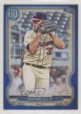 2020 Topps Gypsy Queen Blue 136/150 AJ Minter #78 4l8